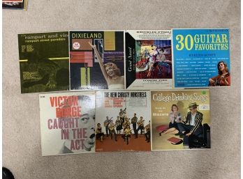 Vinyl Records - College Drinking Songs, Dixieland And More