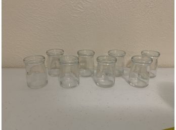 Small Glass Jars / Bud Vases