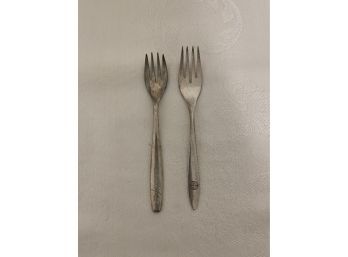 Airline Silverware - United Airlines And Pan Am