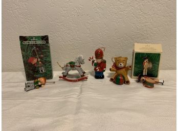 Collectible Christmas Ornaments From 1989 And Hallmark