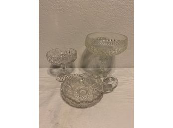 Vintage Glass Candy Dishes