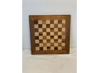 Wood Game Board Chess Or Checkers