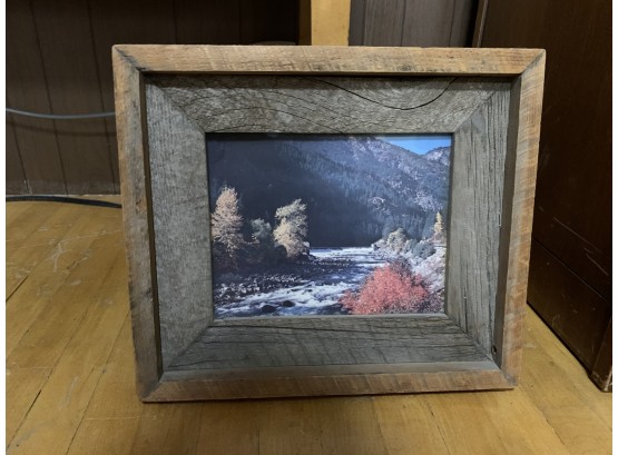 Small Wall Art, River In The Mountains