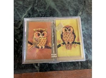 Owl Playing Cards