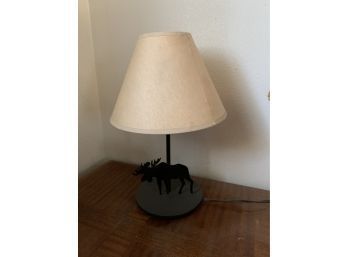 Bedside Moose Lamp
