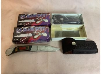 NOS Knives In Original Boxes