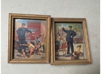 Small Vintage Crossing Guard Prints