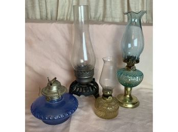 Oils Lamps And Candle Holder