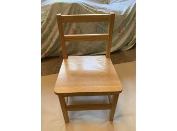 Rubberwood Childs Chair