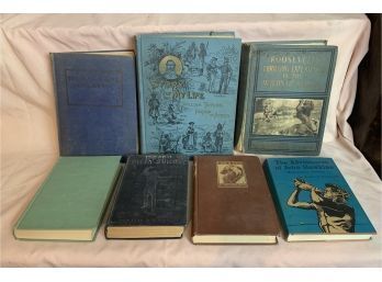 Vintage And Antique Books Including Roosevelts Thrilling Experiences In The Wilds Of Africa, Etc..