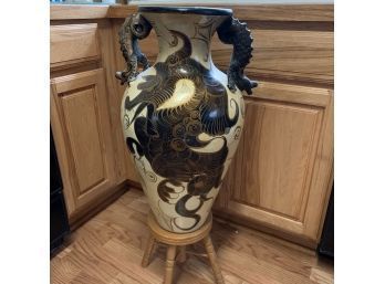 Large Dragon Vase