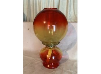 Red And Yellow Oil Lamp