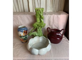 Vases And Planter Including Alamo And Haegar