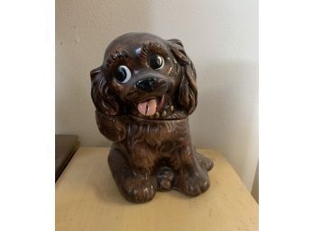 Vintage Puppy Cookie Jar
