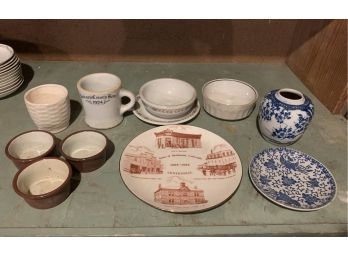Collectible Plates, Vase, Mug, And More