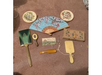 Ladies Collectibles, Mirrors, Fan