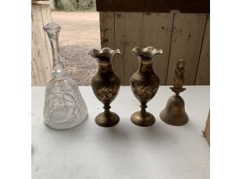 Bells And Metal Vases