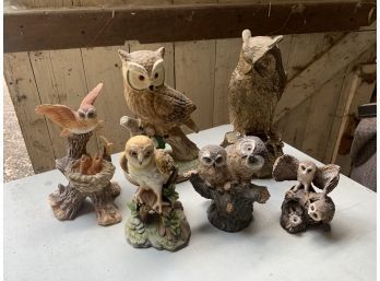 Owl Figurines (#10)