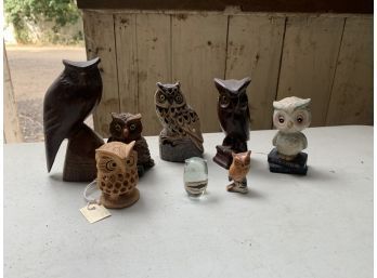 Owl Figurines (#8)