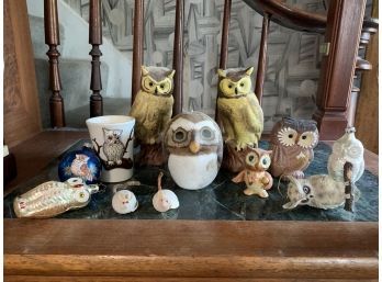 Owl Figurines And Ornaments