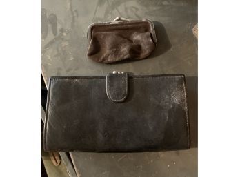 Vintage Wallet And Coin Purse