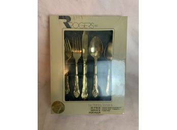 NOS 24K Gold Plated Silverware Set