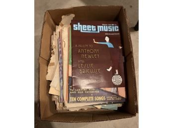 Box Of Sheet Music