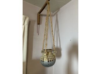 Hanging Ceramic Incense Burner/lantern