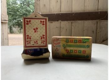 Match Holder And Matchboxes