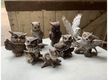 Owl Figurines (#9)