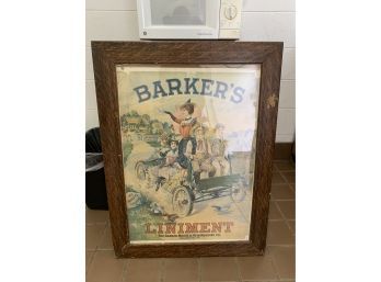 Barkers Liniment Print