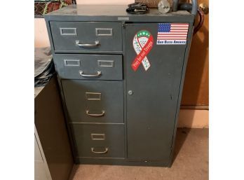File Cabinet With Safe