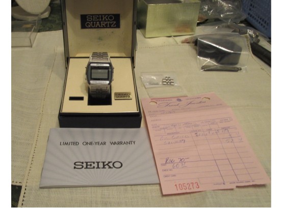 Seiko Alarm Chronograph Digital Watch