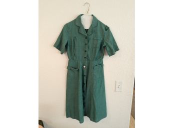 Vintage Girl Scout Leader Dress Uniform
