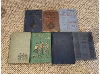 Vintage And Antique Books - Primarily Religious Themed