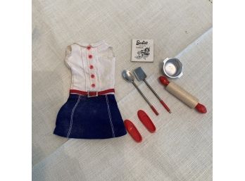 Mattel Skipper Cookie Time Outfit 1965-66