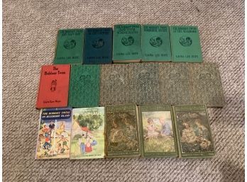 The Bobbsey Twins Book Collection - Vintage And Antique