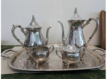 Wales 1779 Sheffield Silverplate Coffee And Tea