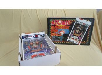 1979 Tomy Atomic Arcade Pin Ball Tabletop Pinball
