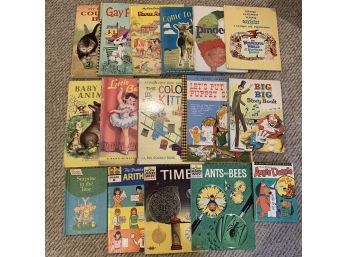 Assortment Of Vintage Childrens Books