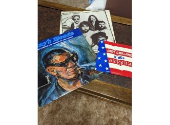 Vinyl Records - Ray Charles, The Doobie Brothers, And Judy Garland
