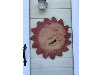 Large Outdoor / Indoor Sun And Moon Hanging Decor