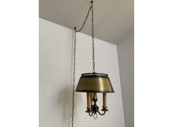 Vintage Hanging Swag Light - 3 Lighting Options