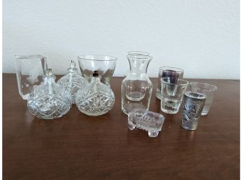 Glass - Carafes, Shot Glasses, Oil Candles And More