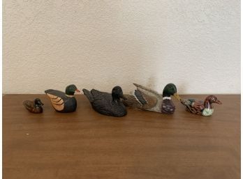 Assortment Duck Figurines