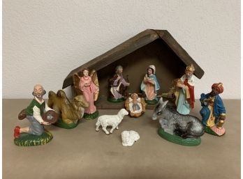 Vintage Nativity Set From Woolworths