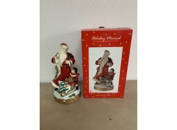 JCPenney Santa Music Box - The First Noel