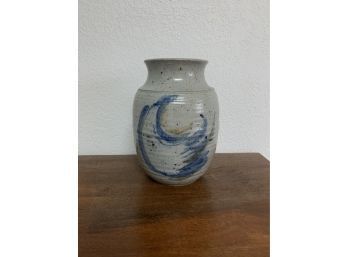 Handmade Studio Pottery Vase - Signed