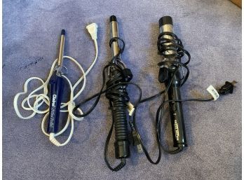 Grouping Of 3 Curling Irons