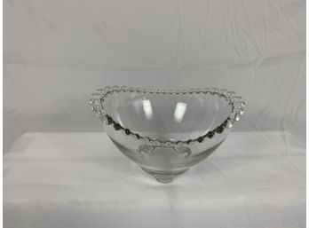 Candlewick Footed Bowl